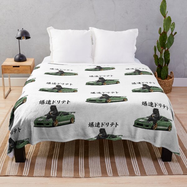 Item preview, Funny Black Pug Sports Car Boba Tea Japanese Dog Lover Mom Dad Kids designed and sold by FurryHavenPH.