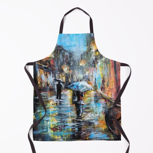 Item preview, Rainy night lights painting designed and sold by Natart1004.