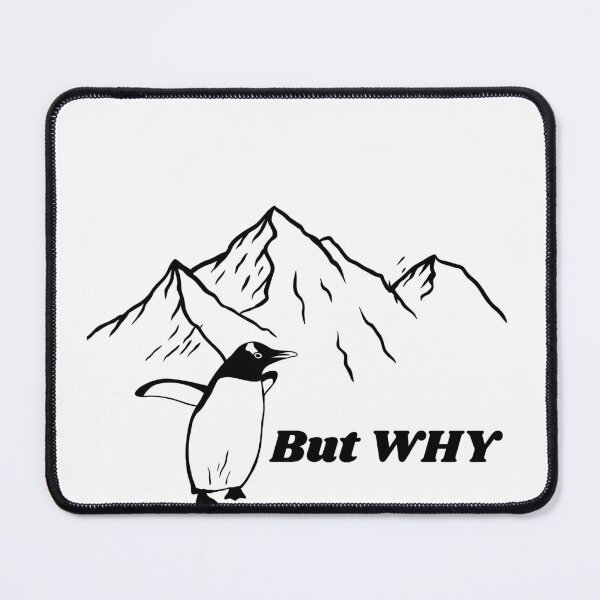Item preview, Existential Penguin Meme Stickerq designed and sold by Artistshert.