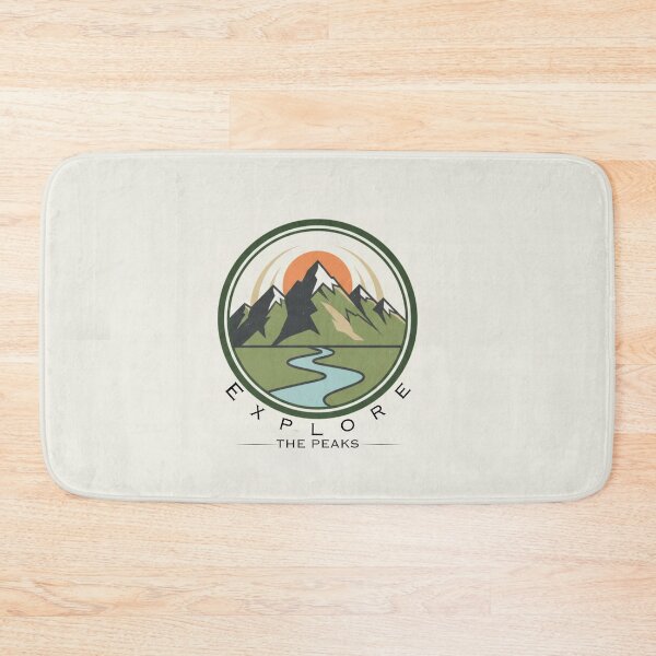 Item preview, Explore The Peaks – Mountain Adventure Nature Graphic designed and sold by MCV-Designs.