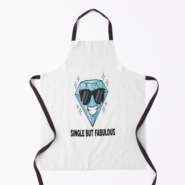 Item preview, Single but Fabulous – Funny Cartoon Humor designed and sold by LaughShiftThrd.