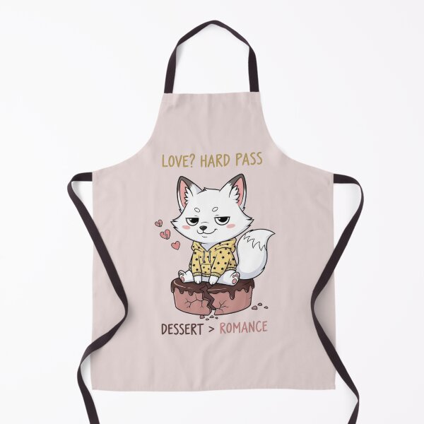 Item preview, Love? Hard Pass – Dessert Over Romance Cute Anti Valentine Animal Art designed and sold by Moon's Arts.