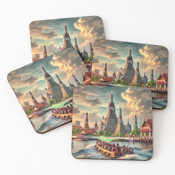 Item preview, Thailand: The Grace of Thai Temple Silhouettes  designed and sold by Vanich-Panich.