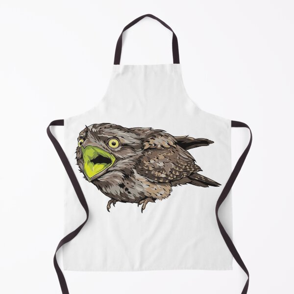 Item preview, Screaming Log Funny Tawny Frogmouth Yawn designed and sold by Petzzz.