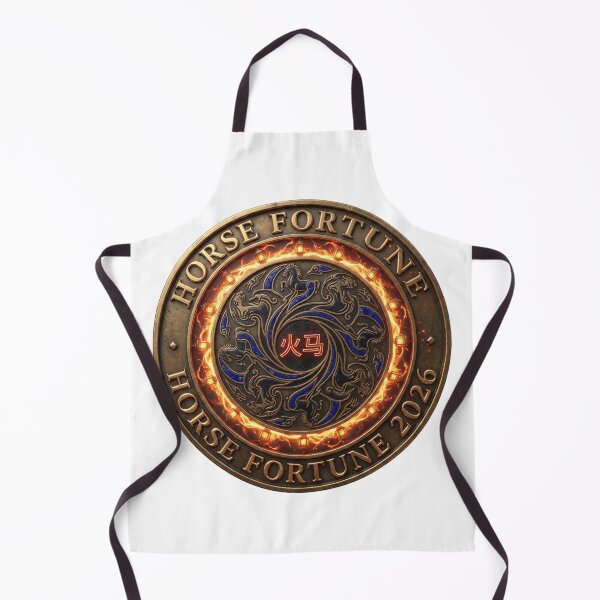 Item preview, 2026 Horse Fortune Coin Design – Fire Element Symbolism designed and sold by JaaCreativeShop.