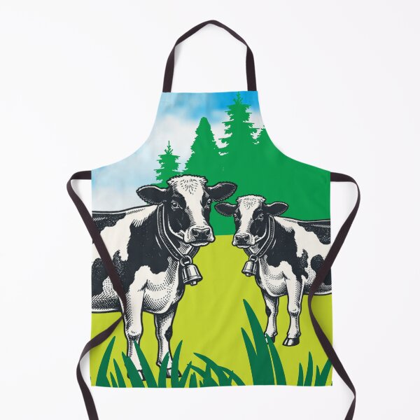 Item preview, Pasture Pals — Cows Grazing Country Vibes with Farmyard Charm designed and sold by Analog Aura .