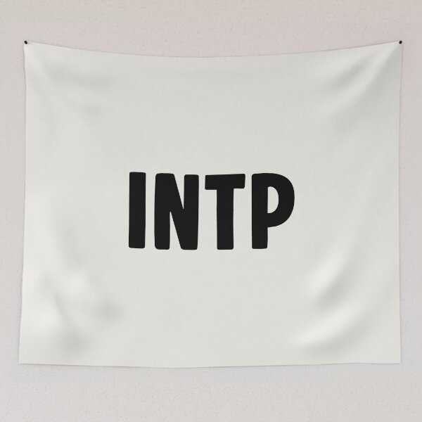 Item preview, INTP Minimal Typography Design designed and sold by trepiu.