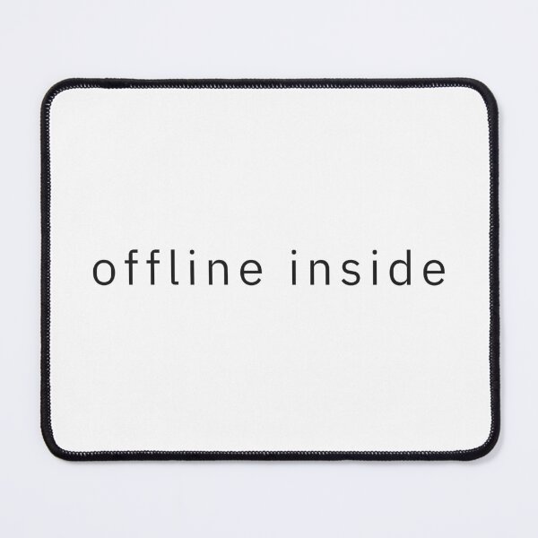 Item preview, Offline inside Minimal Unisex Design designed and sold by Lil-Satu.