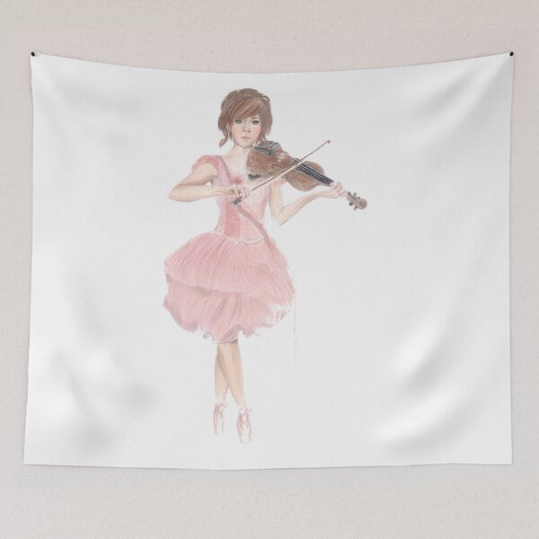 Item preview, Electric Violin Dancer – Lindsey Stirling Inspired Art designed and sold by hleenhodges8.