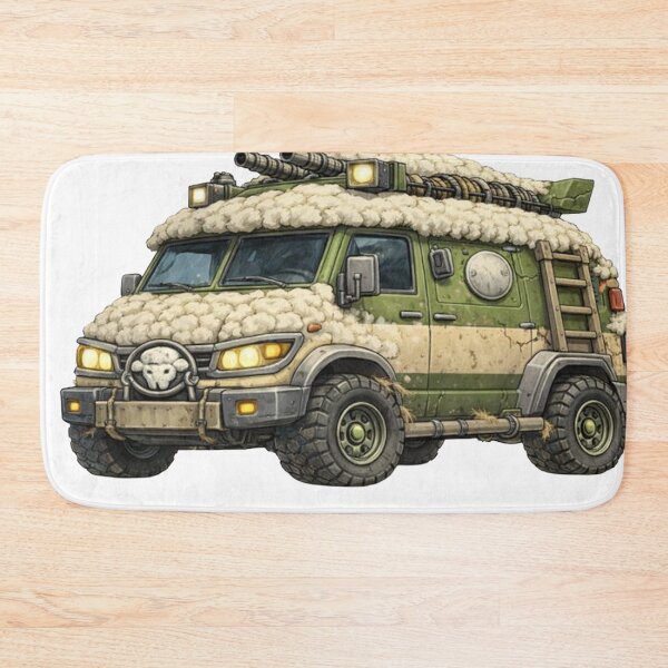 Item preview, Fleece Express – TurtleSheepNinja Transport Vehicle designed and sold by Thpoar.