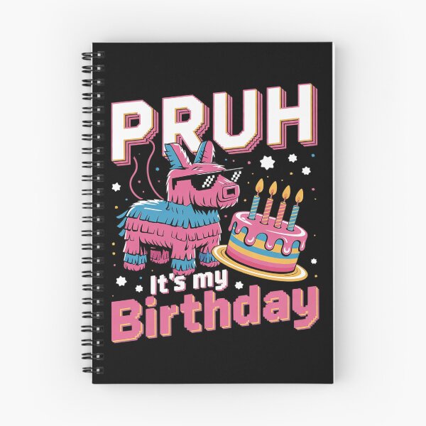 Item preview, Womens Bruh Its My Birthday Llama Pinata Boy Girl Family Party Bday designed and sold by MarkLeedsArt.