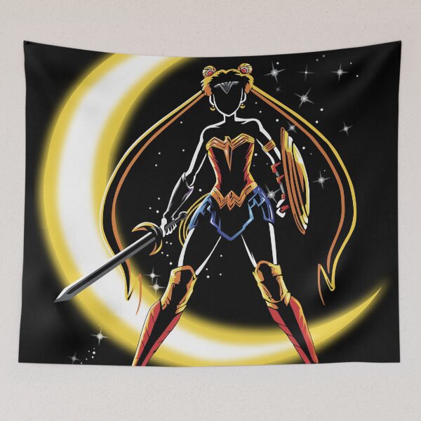 Item preview, Wonder Moon – Celestial Warrior Tee designed and sold by MikeMoreArt.