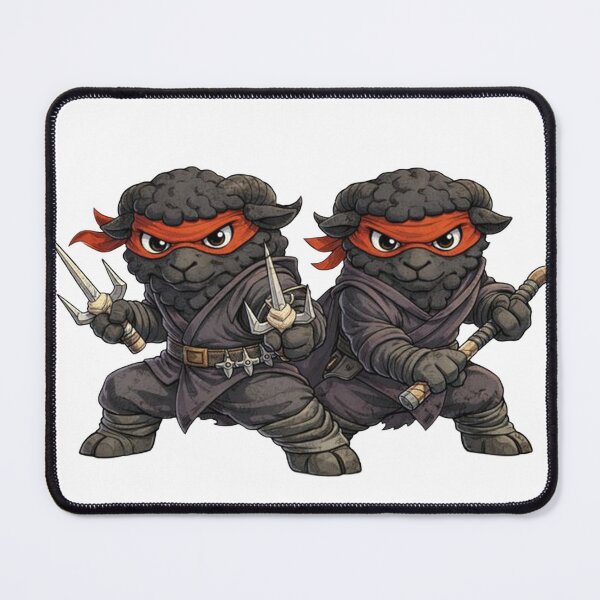 Item preview, Flock Guard Twins – TurtleSheepNinja Clan Enforcers designed and sold by Thpoar.