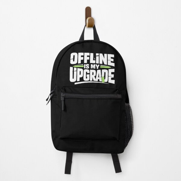 Item preview, Offline Is My Upgrade – Luxury Modern Streetwear Typography Design designed and sold by LineLoo.