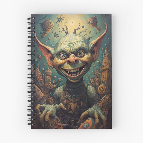 Item preview, The Grinning Goblin designed and sold by Edenglow Prints & Peculiars.