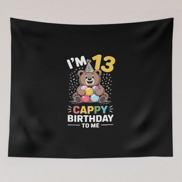 Item preview, 13th Birthday Cool Capybara Lover Cappy Birthday 13 Years Long designed and sold by DigitaldeligArt.