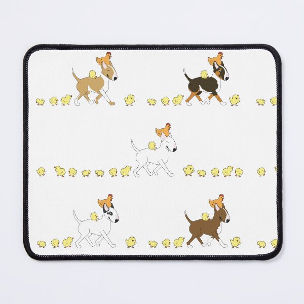 Item preview, Bull Terrier with friends - Multi Pattern designed and sold by Qtea.