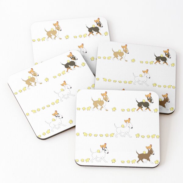 Item preview, Bull Terrier with friends - Multi Pattern designed and sold by Qtea.