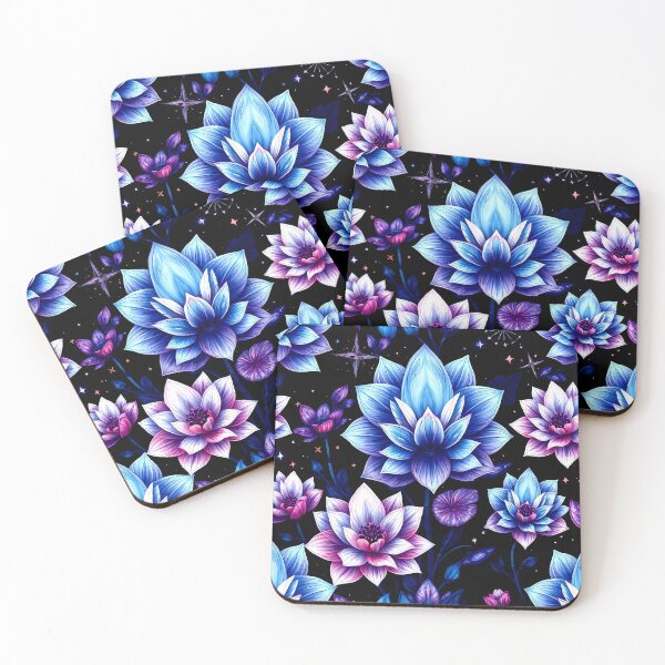 Item preview, Celestial Bloom – Lotus in the Starscape designed and sold by meesub.