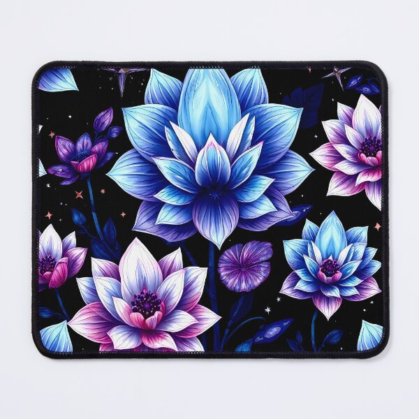 Item preview, Celestial Bloom – Lotus in the Starscape designed and sold by meesub.