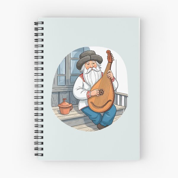 Item preview, Ukrainian kobzar designed and sold by PrintLabStudio.