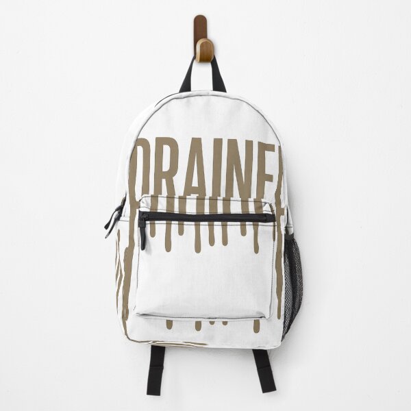 Item preview, DRAINED Burnout Typography Mental Health Design designed and sold by mbmstores.