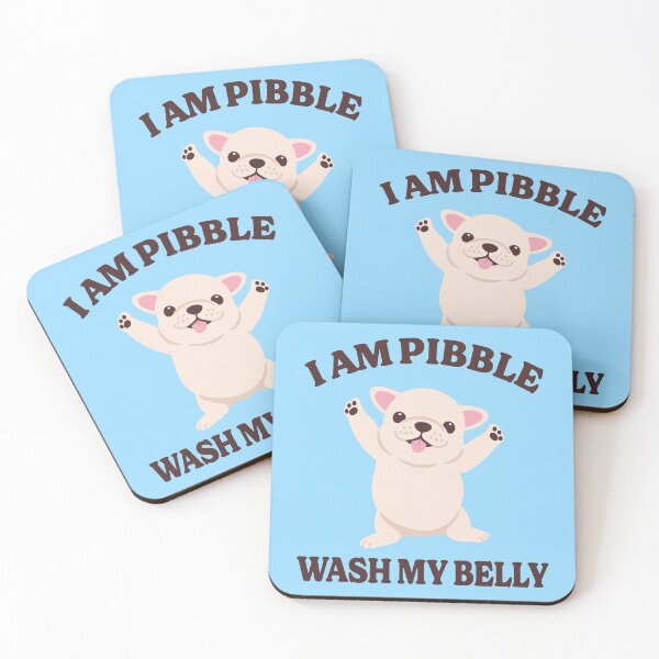Item preview, I Am Pibble Wash My Belly French Bulldog Frenchie Puppy Meme designed and sold by Magnolia Valley Art.