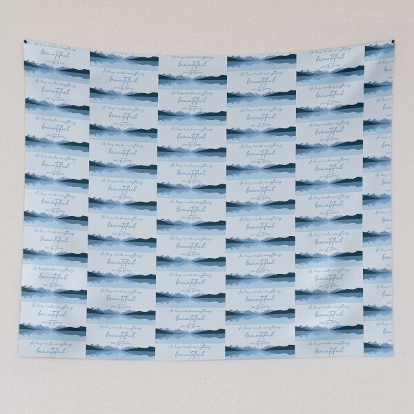 Item preview, He has made everything beautiful in its time. Ecclesiastes 3:11 designed and sold by FTLOG.