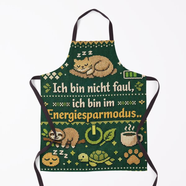 Item preview, Energy-saving mode – Cozy knit design with cat designed and sold by Mauswohn.