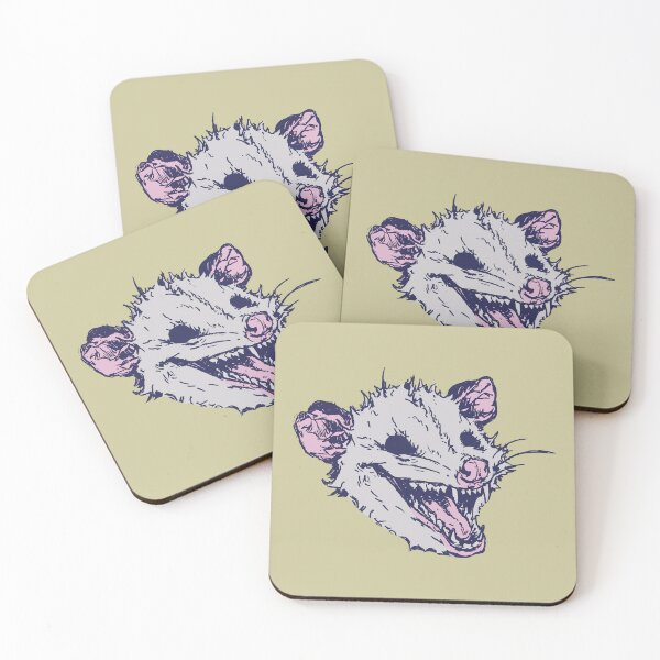 Artikelvorschau, Lächelndes Opossum entworfen und verkauft von DefNoiz.