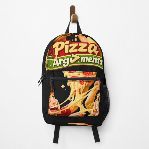 Item preview, Pizza > Arguments – Funny Cartoon Couple Eating Pizza T-Shirt Design designed and sold by LineLoo.