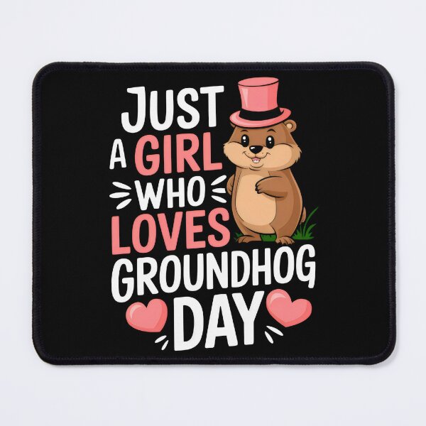 Item preview, just a girl who love groundhog day 2026 designed and sold by VividDripCo.