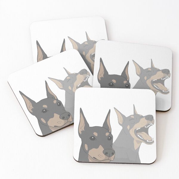 Item preview, Two Sides of the Doberman designed and sold by WhatsupDawg.