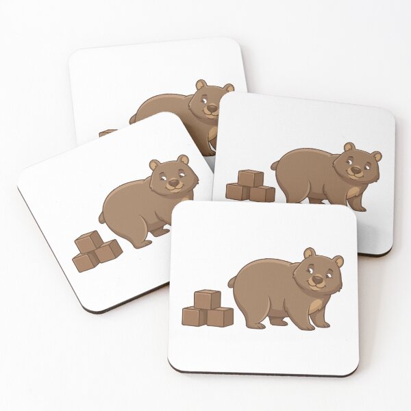 Item preview, I Make Cubes Funny Wombat Biology Fact designed and sold by Petzzz.