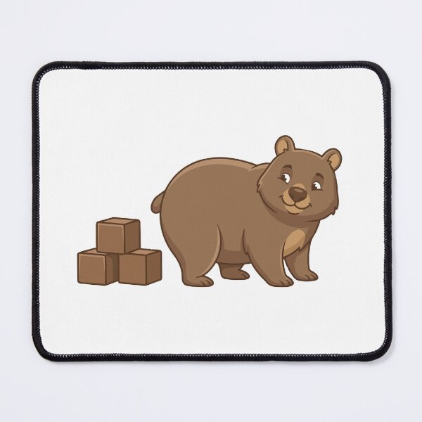 Item preview, I Make Cubes Funny Wombat Biology Fact designed and sold by Petzzz.