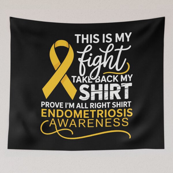 Item preview, This Is My Fight Take Back My Life Endometriosis designed and sold by tiekanamac.