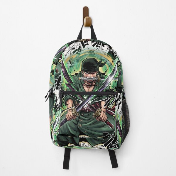 Item preview, Roronoa Zoro - Triple Sword Samurai Warrior Manga Style Illustration designed and sold by Dyan4.