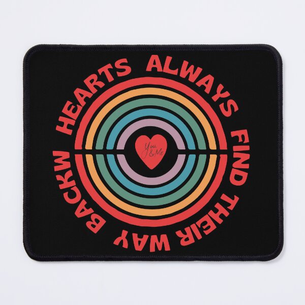 Item preview, Heart Always Finds Its Way Back Romantic Typography Love Quote Design designed and sold by AlienTechs.