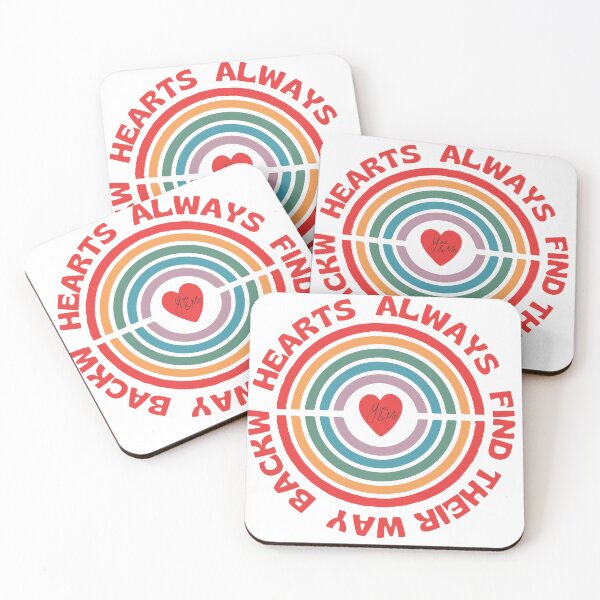 Item preview, Heart Always Finds Its Way Back Romantic Typography Love Quote Design designed and sold by AlienTechs.
