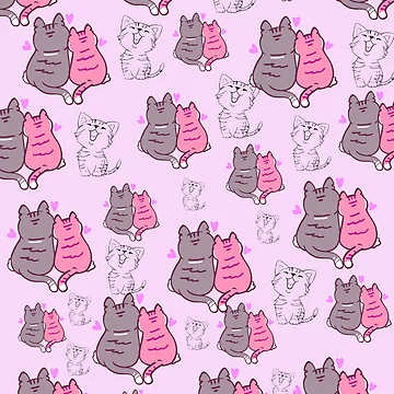 Artwork thumbnail, cats everywhere! by RanaDesignLab