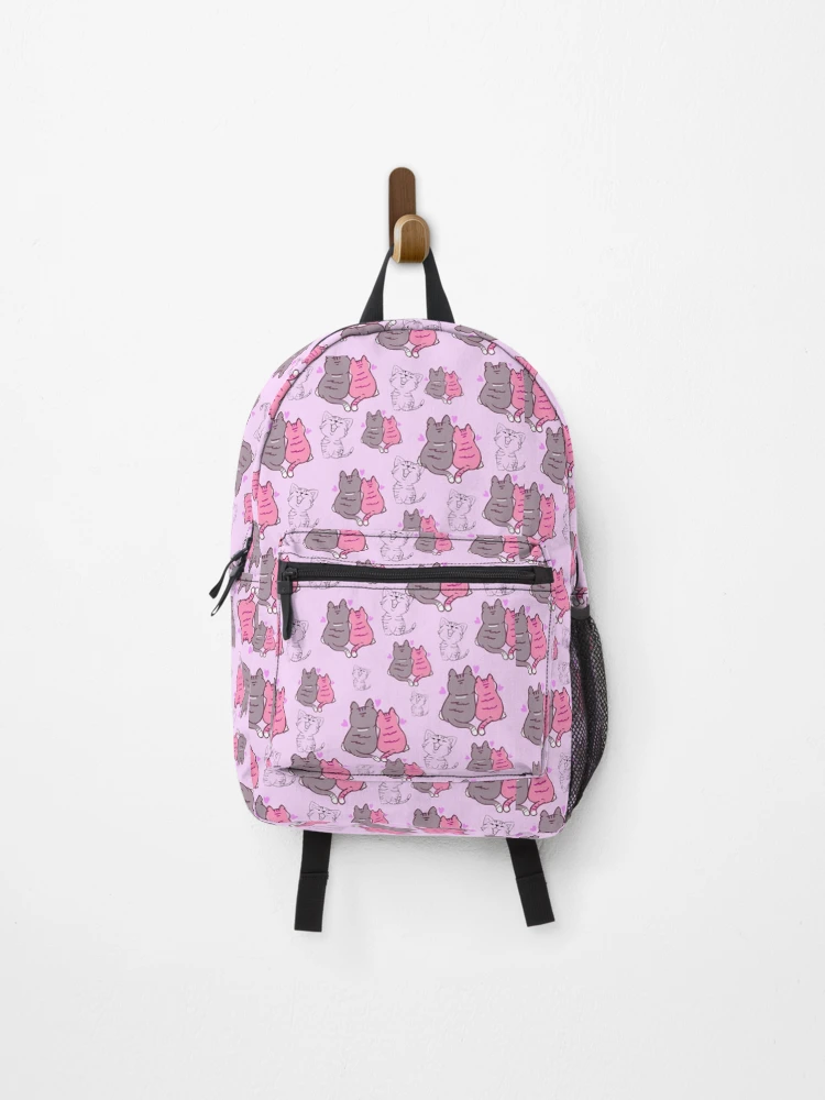 Thumbnail 1 of 3, Backpack, cats everywhere! designed and sold by RanaDesignLab.