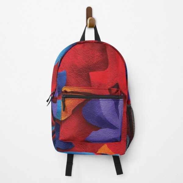 Item preview, Vibrant Red Textured 3D Abstract Floral Relief designed and sold by DGtaLrtcom.