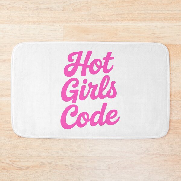 Item preview, Hot Girls Code! Pink Girly designed and sold by PMCreative.
