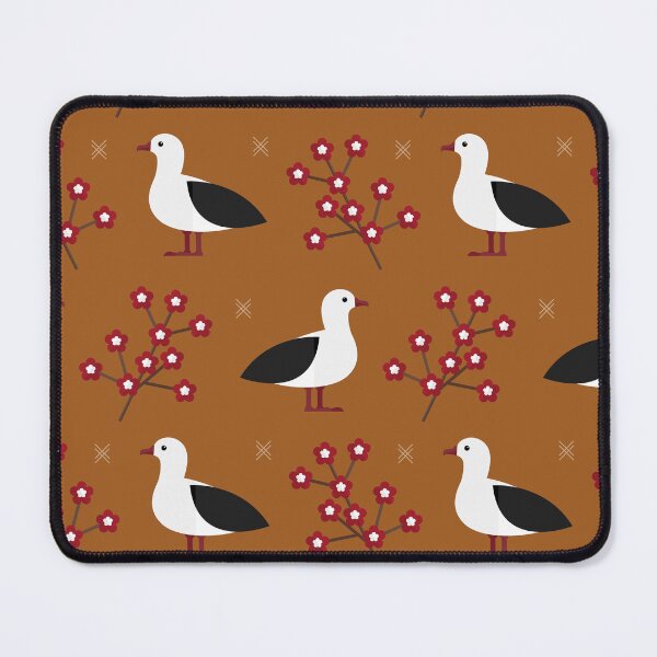 Item preview, Albatrosses on brown designed and sold by reneesillus.