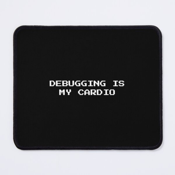 Item preview, Debugging Is My Cardio - Funny Programmer designed and sold by LowEffortClub.