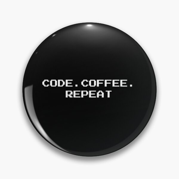 Item preview, Code Coffe Repeat - Funny Programmer designed and sold by LowEffortClub.