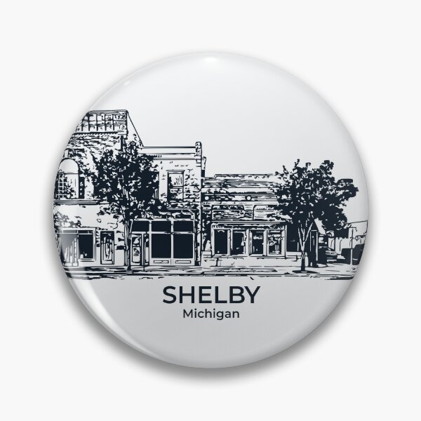 Artikelvorschau, Shelby - Michigan entworfen und verkauft von Lakeric Cityscapes.