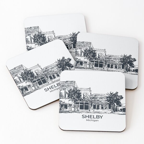 Item preview, Shelby - Michigan designed and sold by Lakeric Cityscapes.