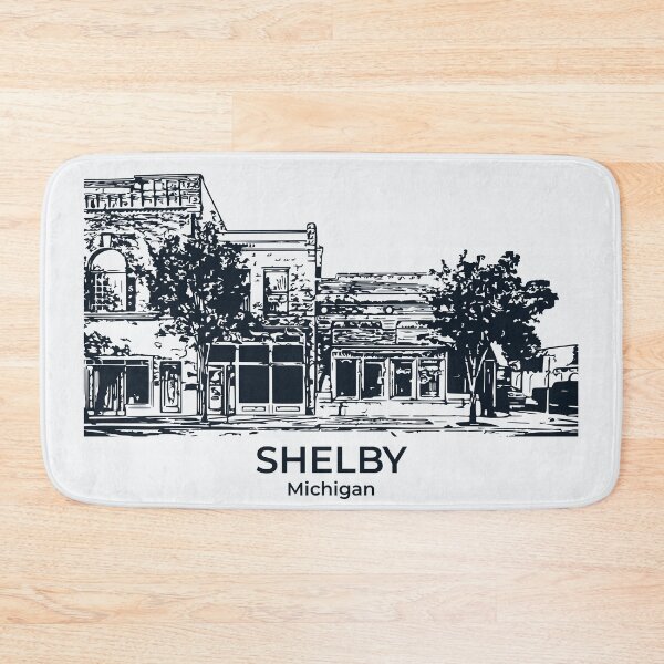 Item preview, Shelby - Michigan designed and sold by Lakeric Cityscapes.