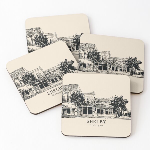 Item preview, Shelby - Michigan designed and sold by Lakeric Cityscapes.